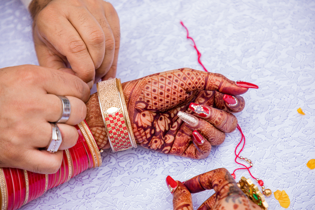 Indian Asian Hindu Wedding Ceremony