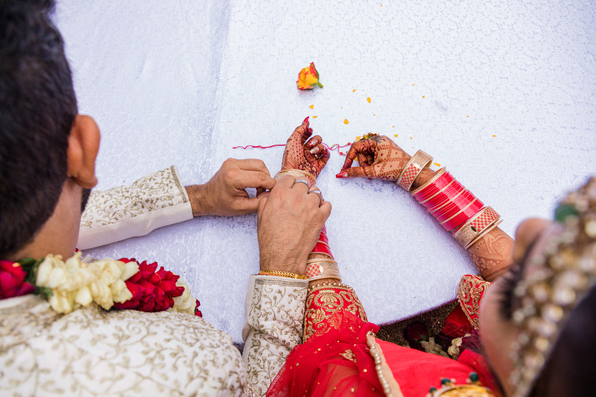 Indian Asian Hindu Wedding Ceremony