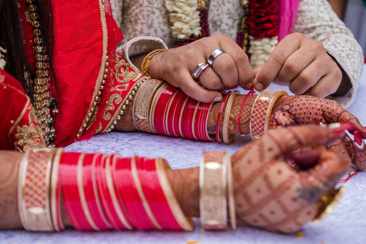 Indian Asian Hindu Wedding Ceremony