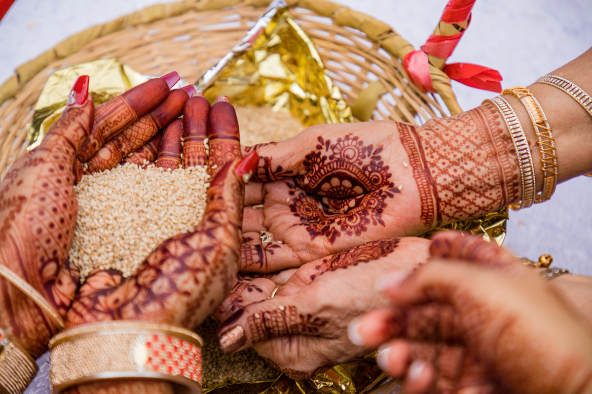 Indian Asian Hindu Wedding Ceremony