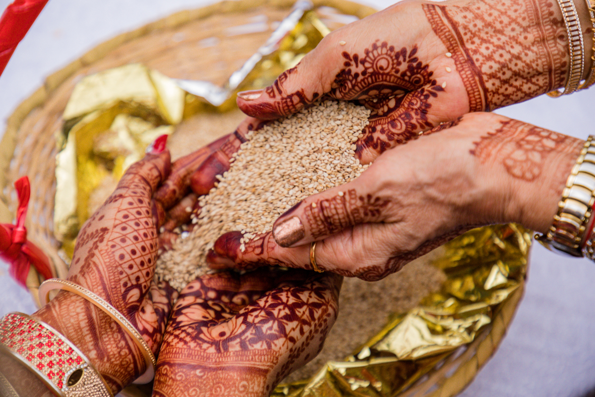 Indian Asian Hindu Wedding Ceremony