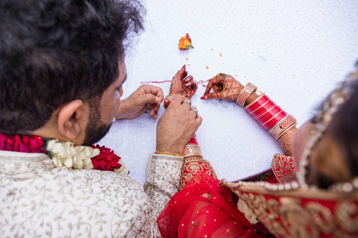 Indian Asian Hindu Wedding Ceremony