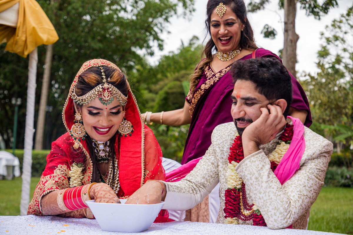 Indian Asian Hindu Wedding Ceremony