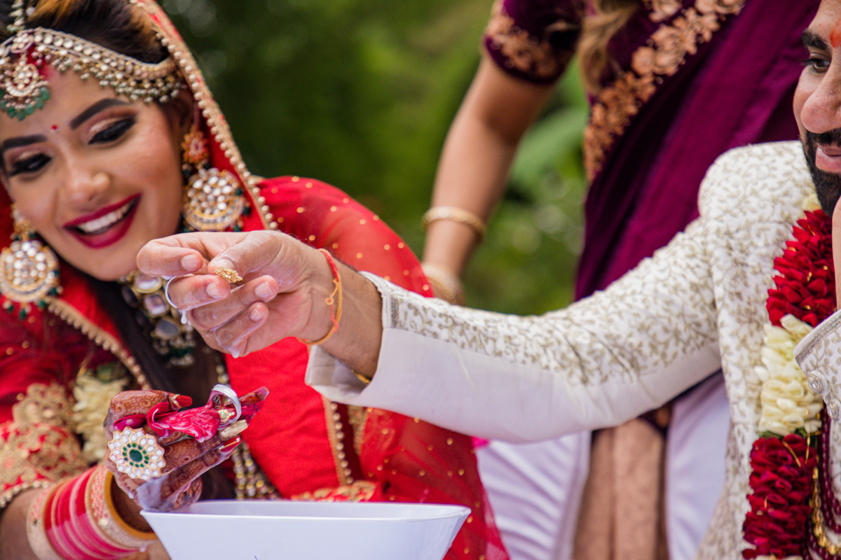 Indian Asian Hindu Wedding Ceremony