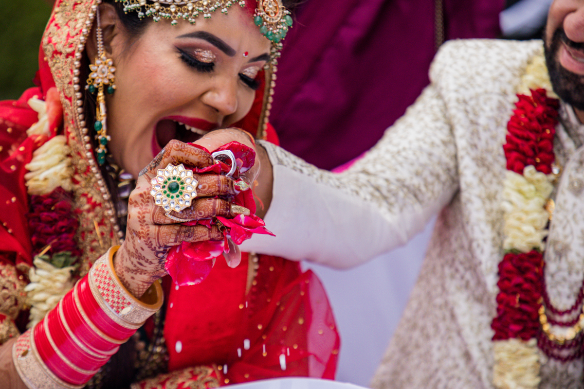 Indian Asian Hindu Wedding Ceremony