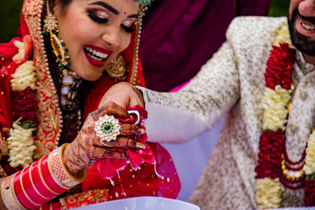 Indian Asian Hindu Wedding Ceremony