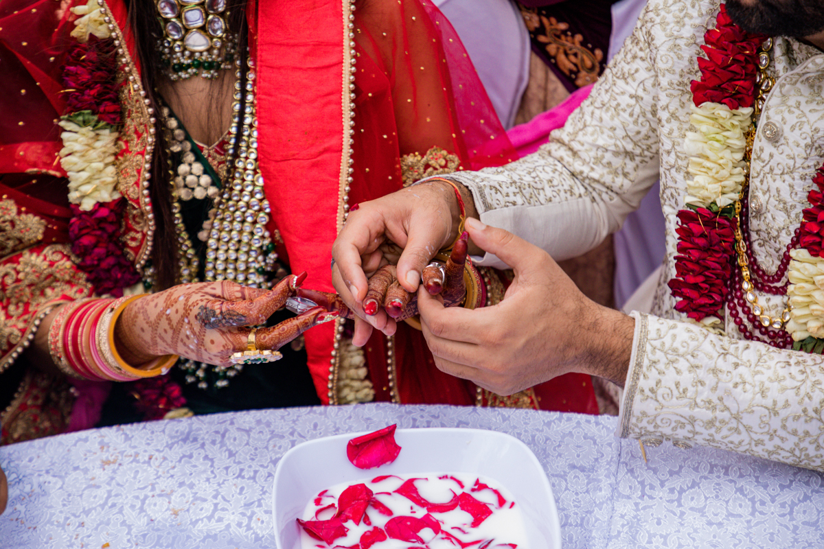 Indian Asian Hindu Wedding Ceremony