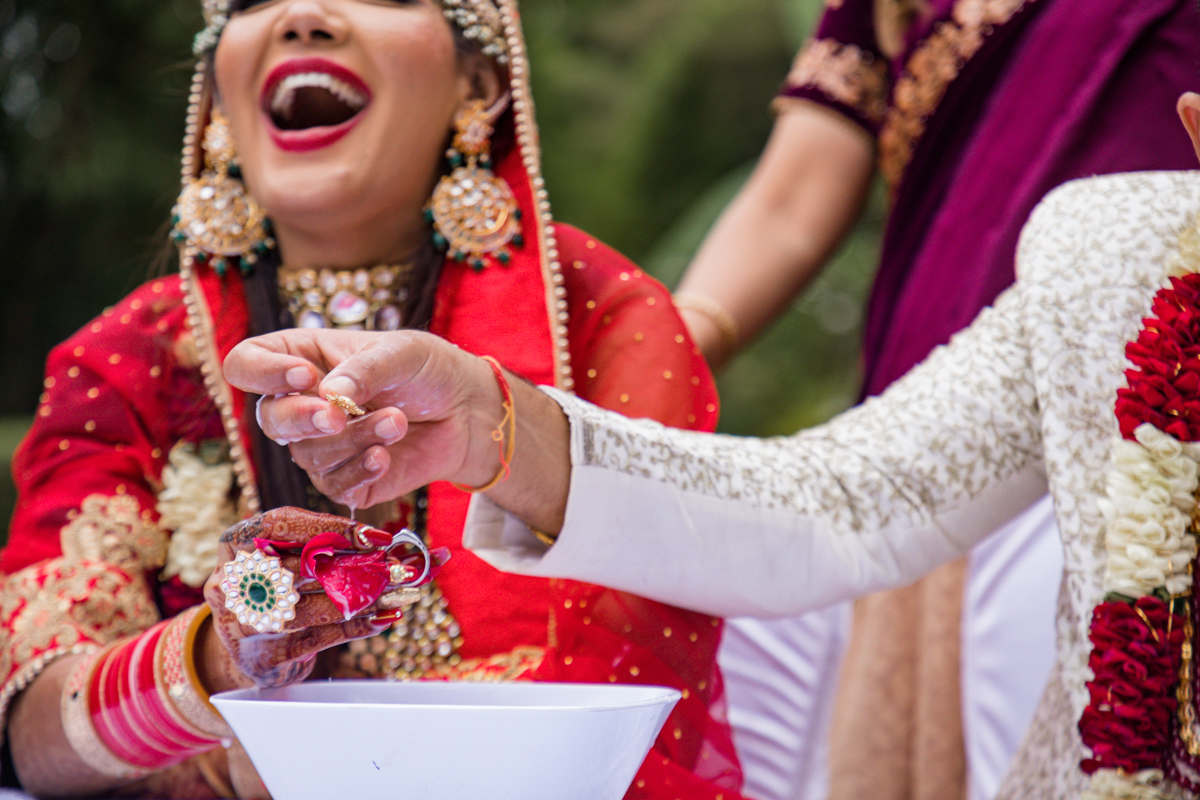 Indian Asian Hindu Wedding Ceremony