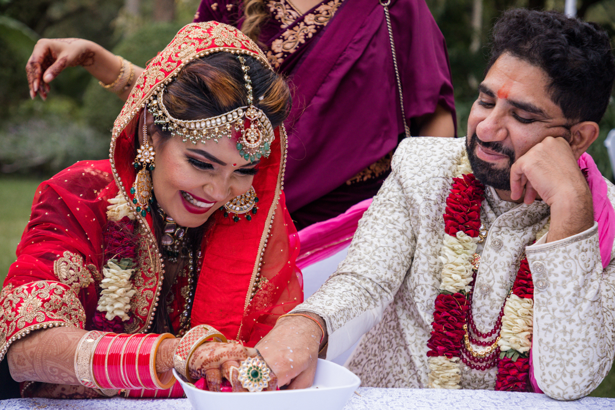 Indian Asian Hindu Wedding Ceremony