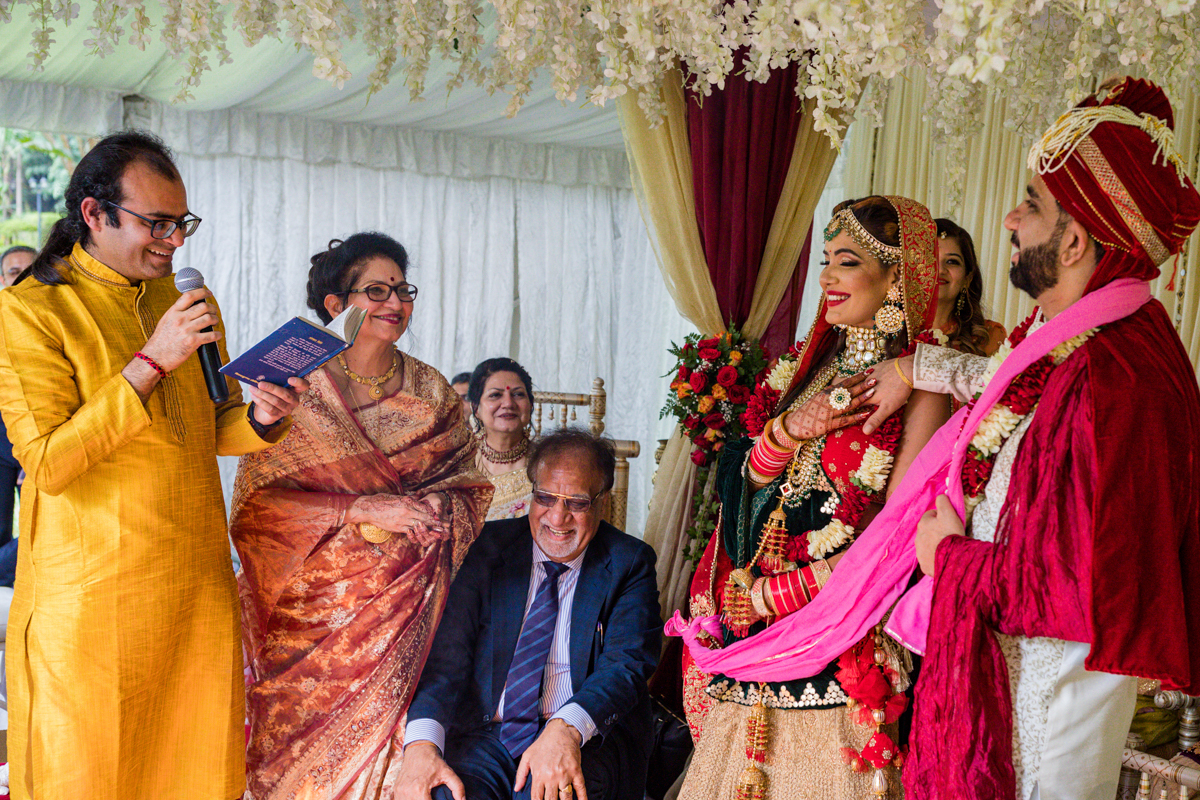 Indian Asian Hindu Wedding Ceremony