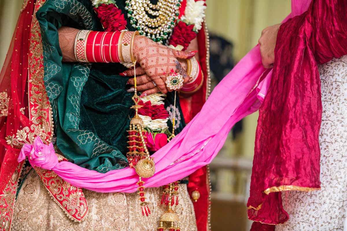 Indian Asian Hindu Wedding Ceremony