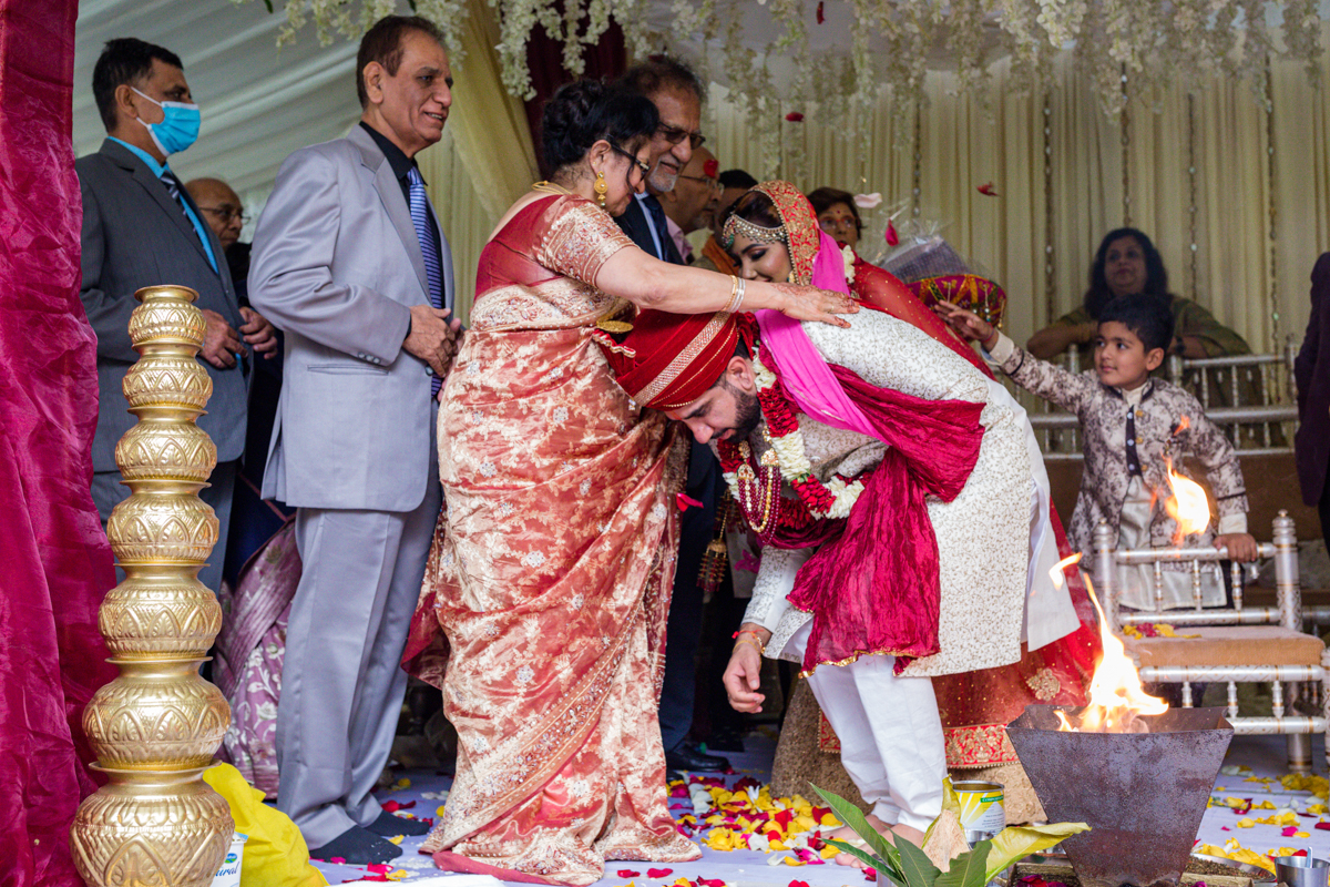 Indian Asian Hindu Wedding Ceremony