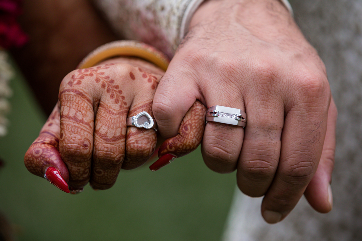 Indian Asian Hindu Wedding Ceremony