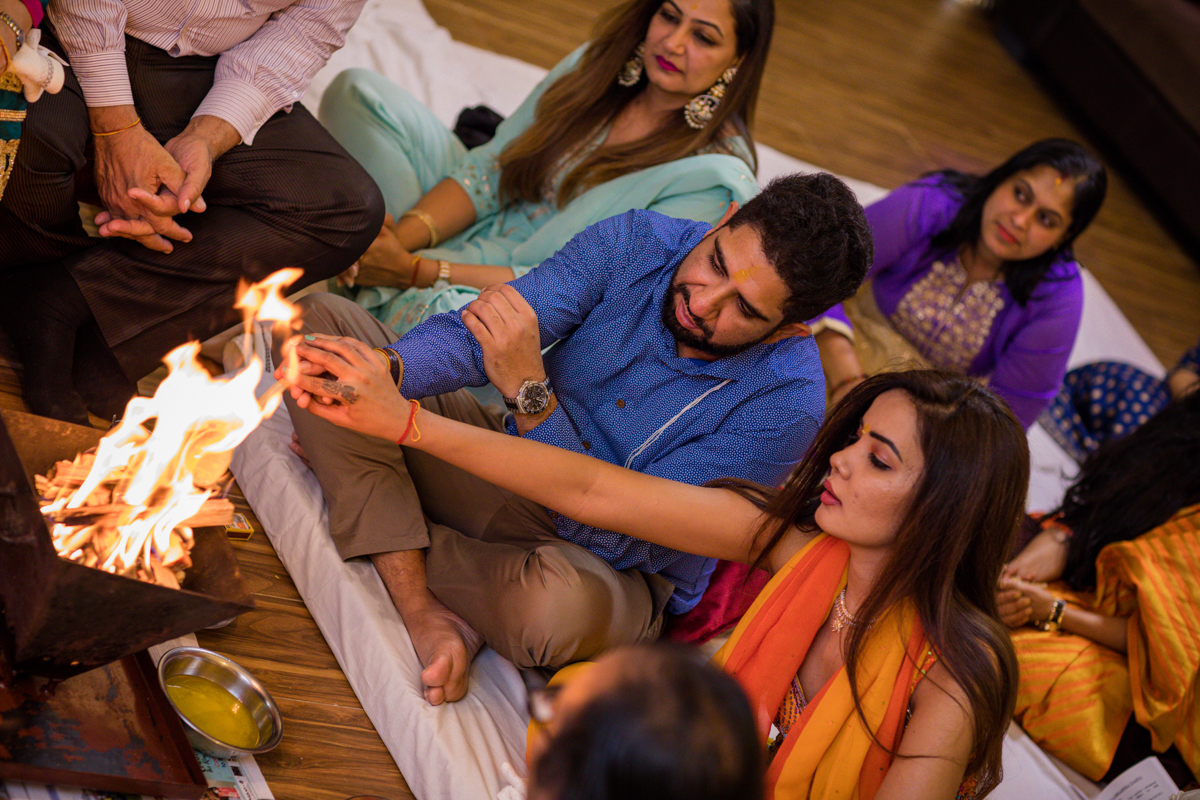 Havan Trial By Fire Ceremony