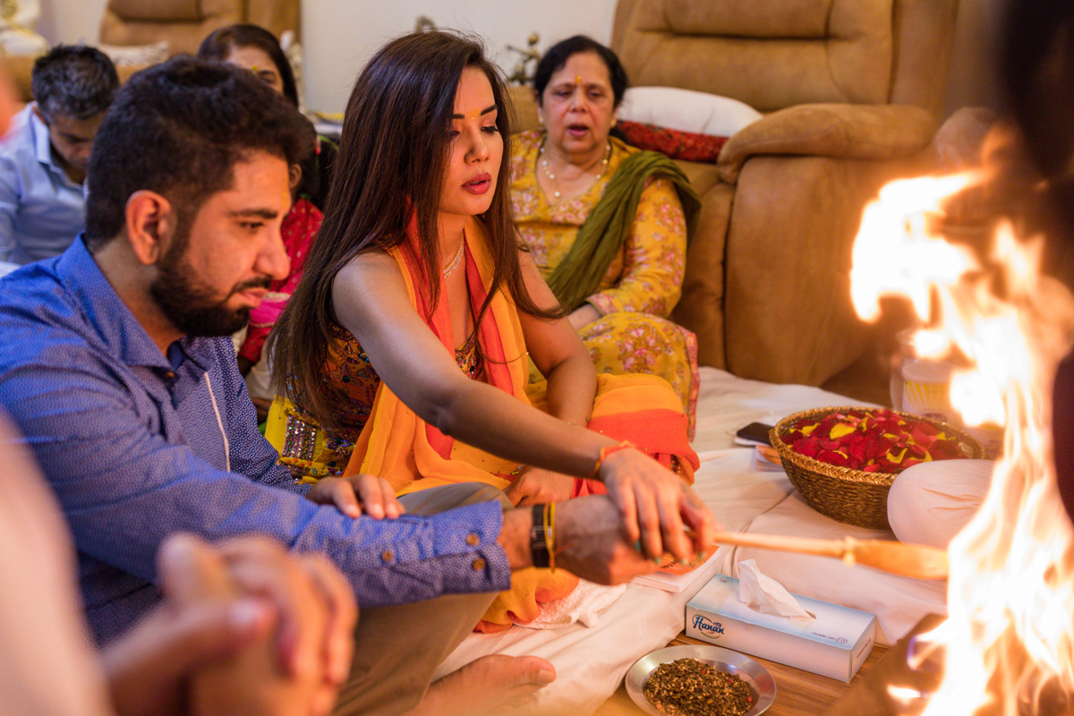 Havan Trial By Fire Ceremony