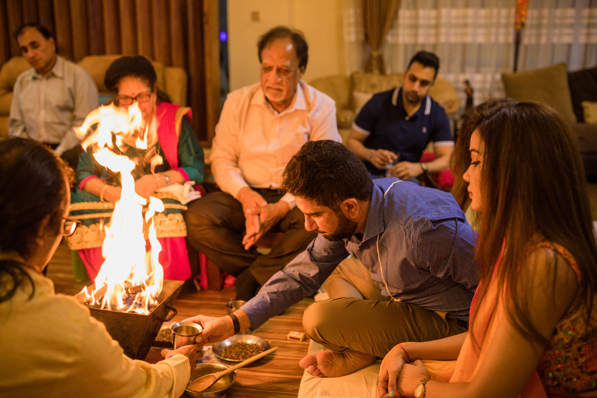 Havan Trial By Fire Ceremony