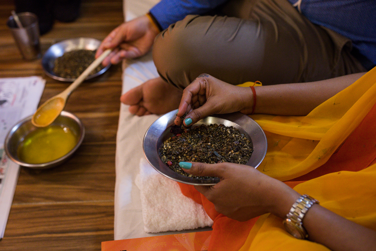 Havan Trial By Fire Ceremony