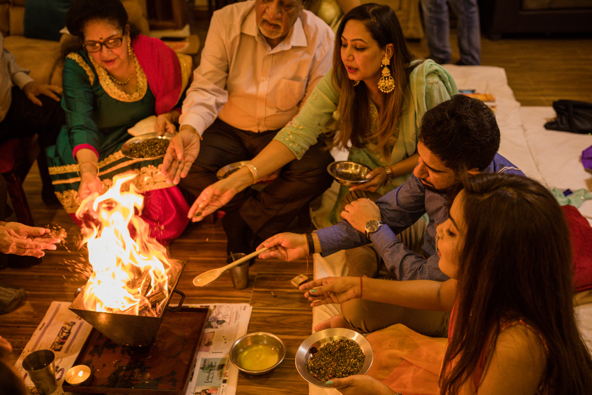 Havan Trial By Fire Ceremony