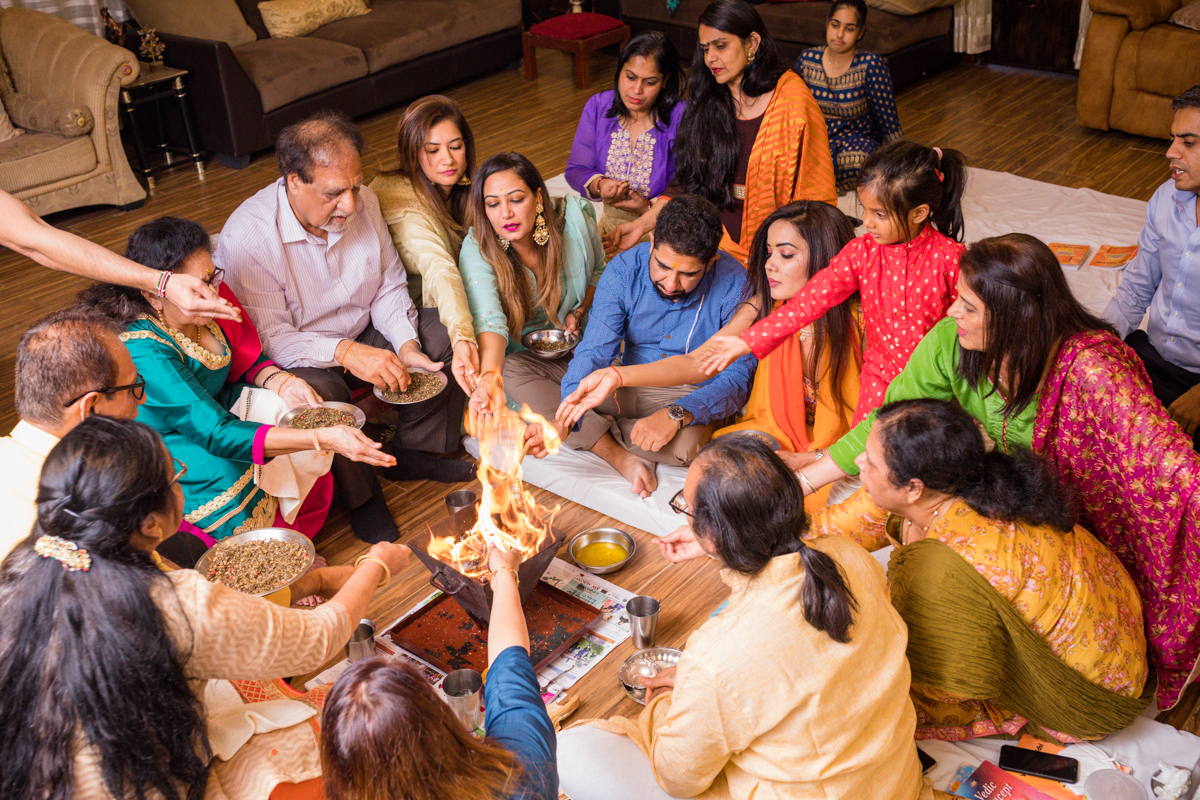 Havan Trial By Fire Ceremony