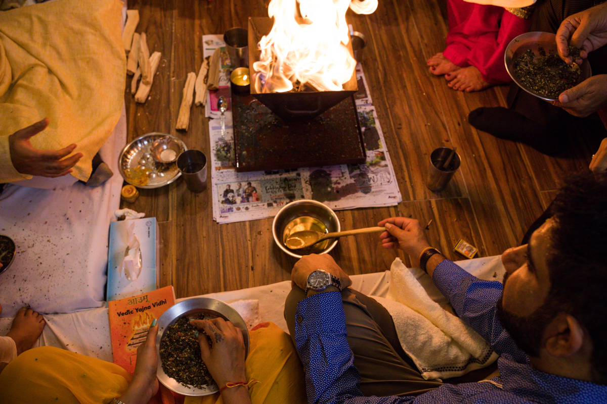 Havan Trial By Fire Ceremony