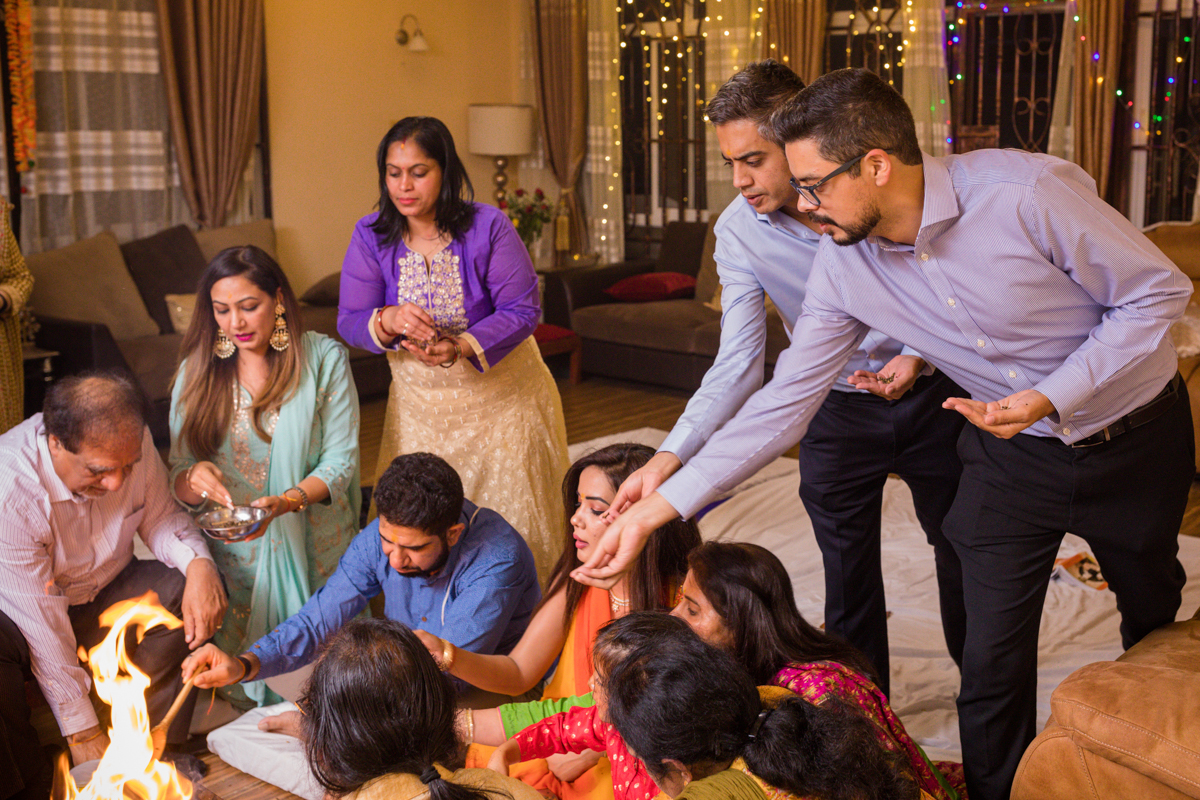 Havan Trial By Fire Ceremony