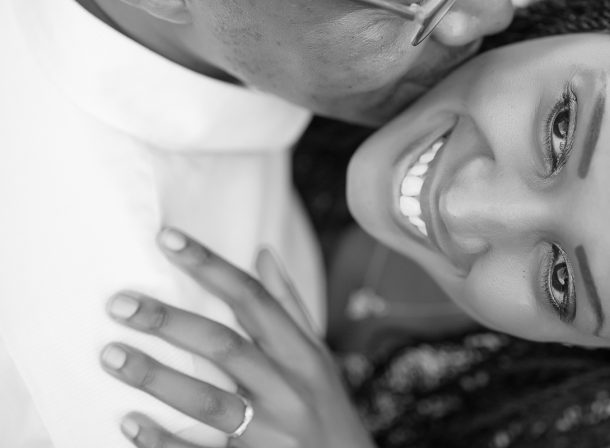Black White Kenya Couple Engagement Pre-weddings Elopements