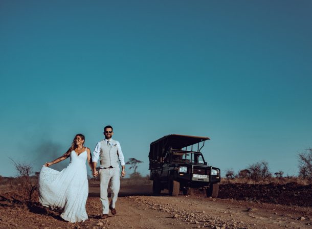 Kenya Adventure Safari Elopement Wedding Bush Wild Africa Love