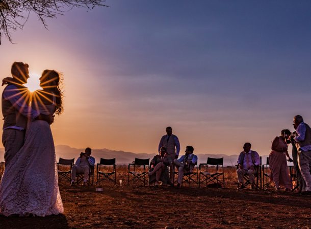 Kenya Sunset Safaris Elopement Adventure Destinations Wedding