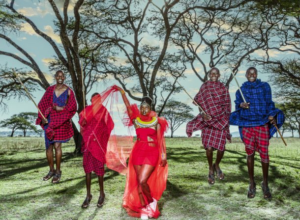 Fashion Beauty Editorial Portraits :: Carrie Wahu Maasai Adventure