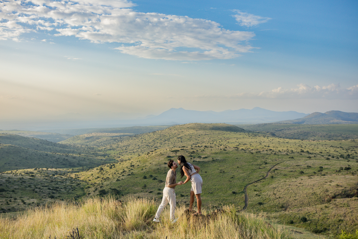 Kenyan Secret Surprise Engagement Proposal Safaris Elopements