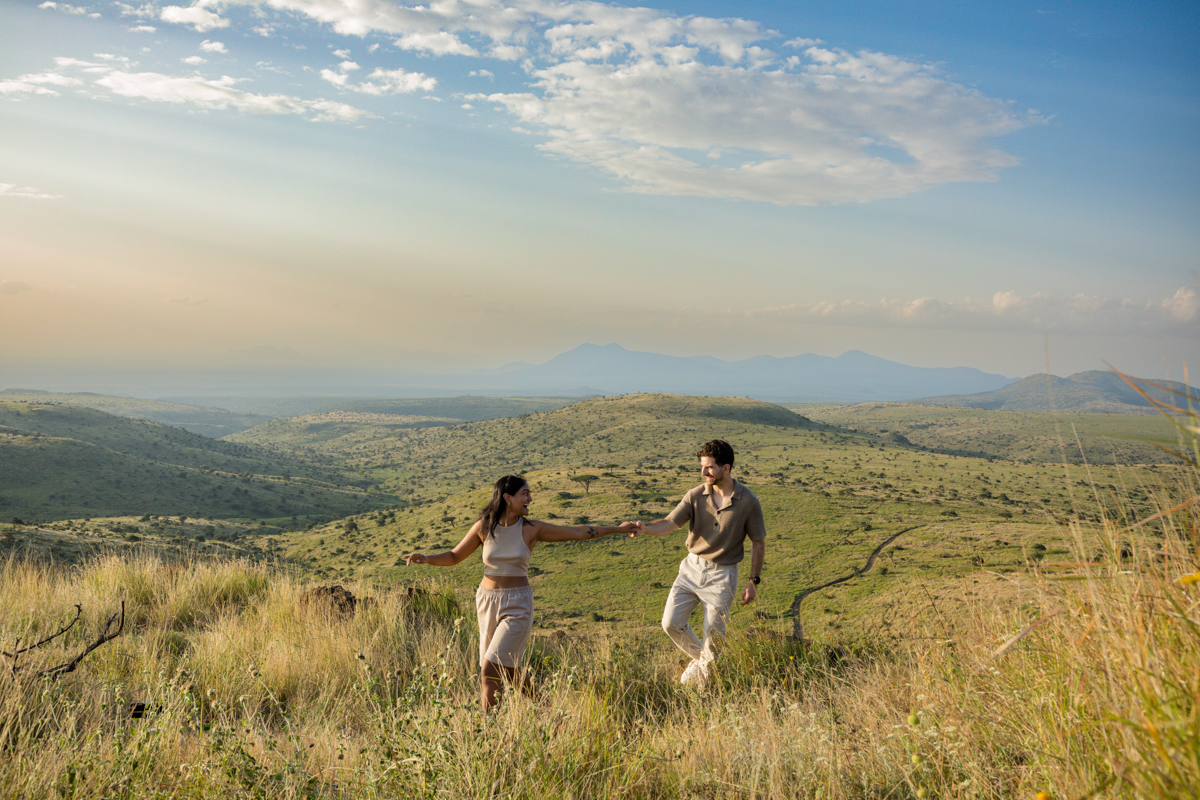 Kenyan Secret Surprise Engagement Proposal Safaris Elopements