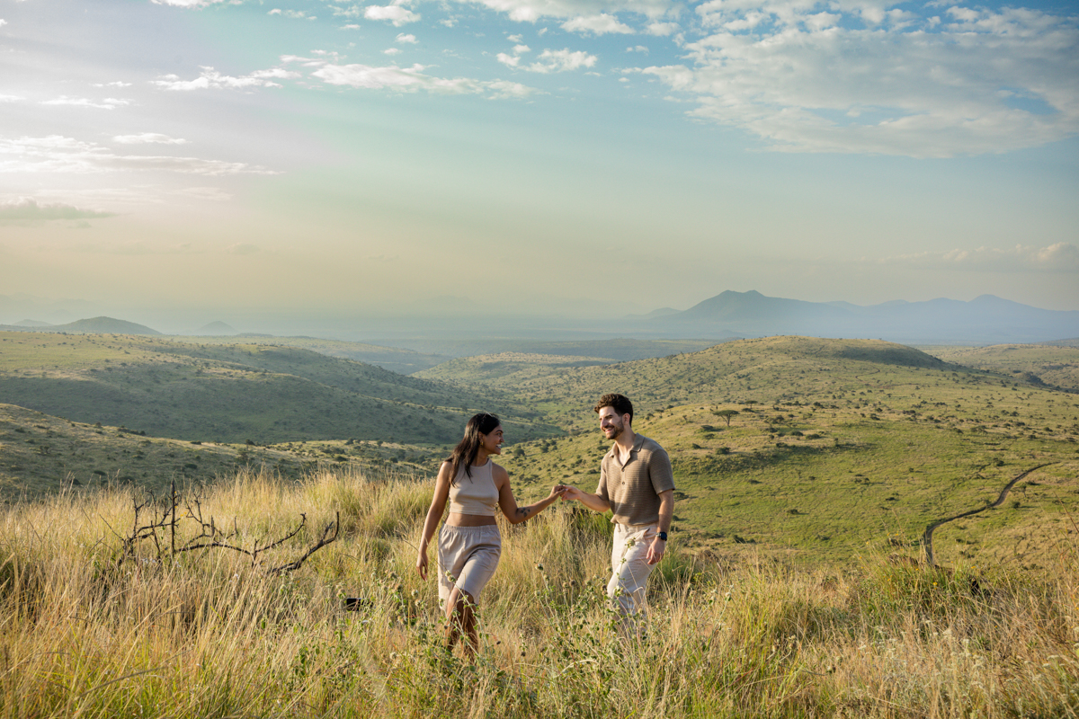 Kenyan Secret Surprise Engagement Proposal Safaris Elopements