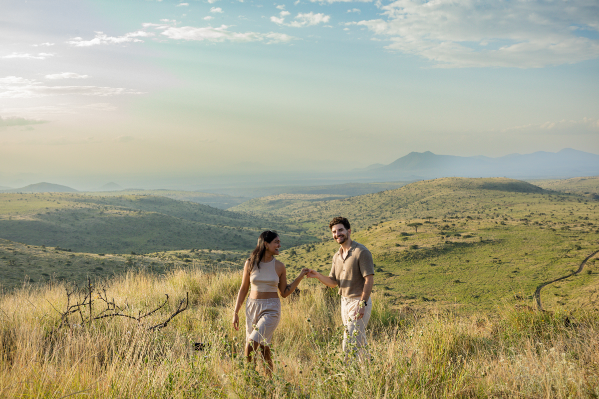 Kenyan Secret Surprise Engagement Proposal Safaris Elopements