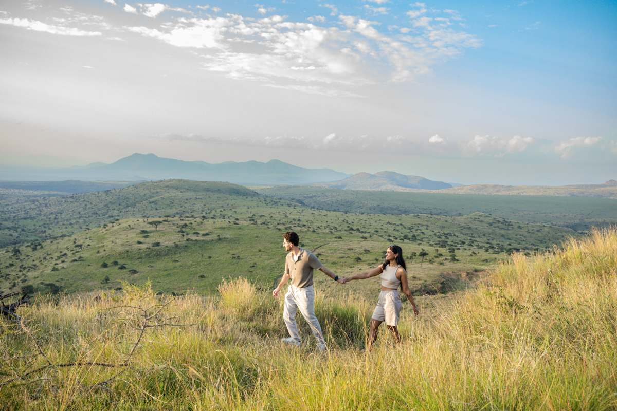 Kenyan Secret Surprise Engagement Proposal Safaris Elopements