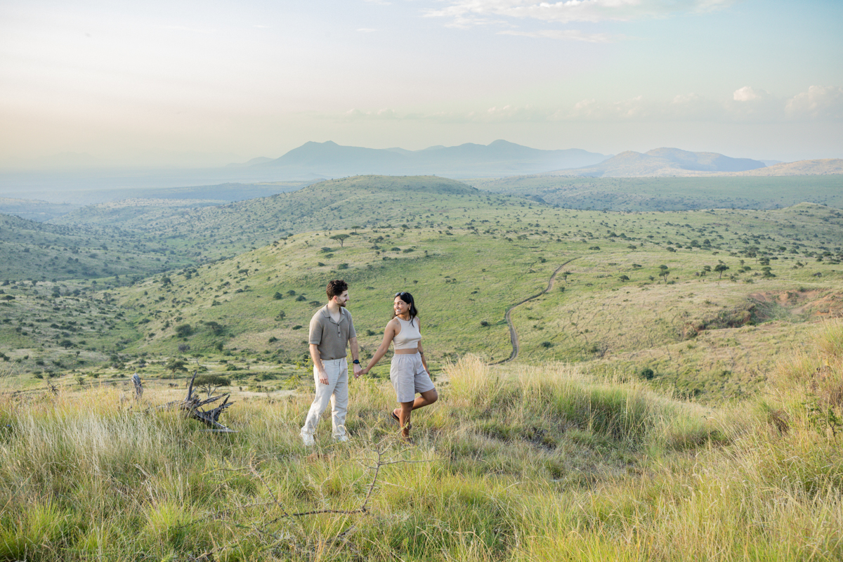 Kenyan Secret Surprise Engagement Proposal Safaris Elopements