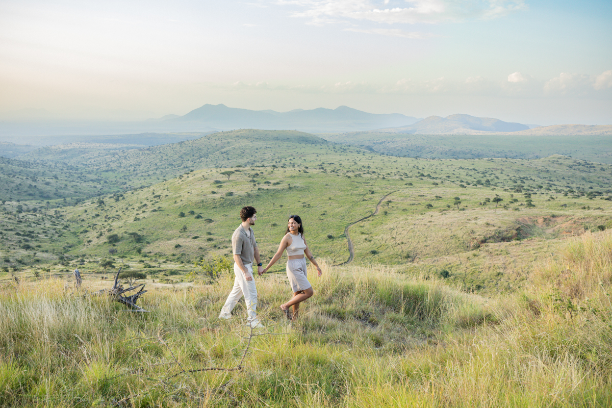 Kenyan Secret Surprise Engagement Proposal Safaris Elopements