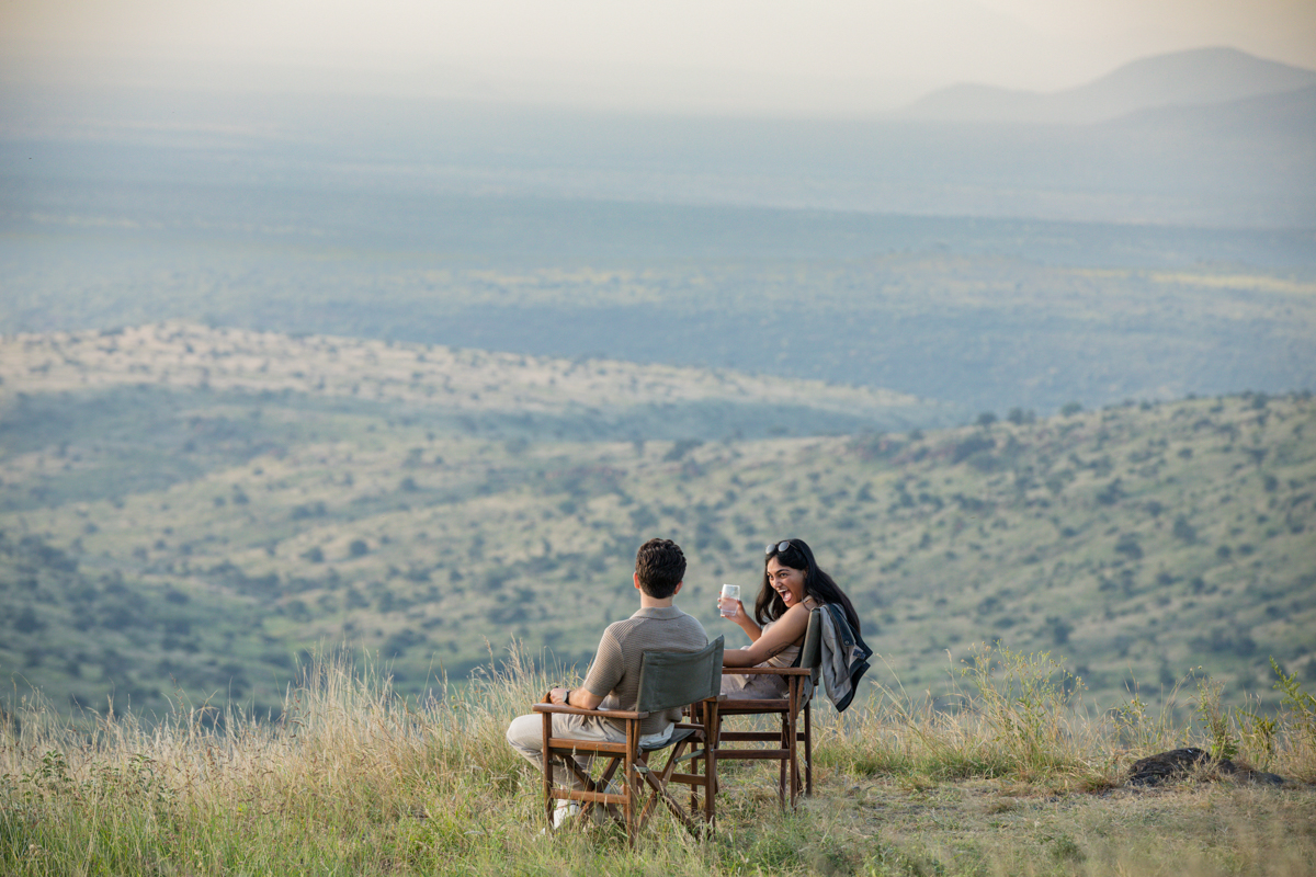 Kenyan Secret Surprise Engagement Proposal Safaris Elopements