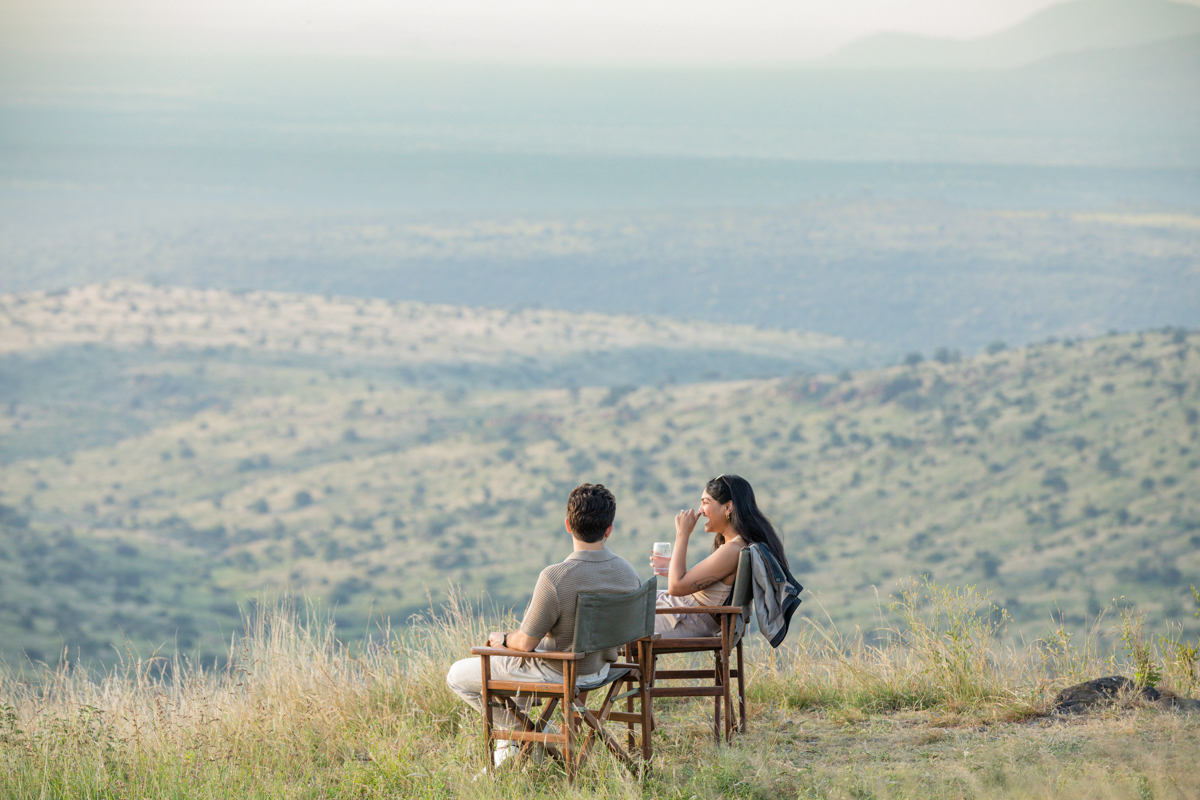 Kenyan Secret Surprise Engagement Proposal Safaris Elopements