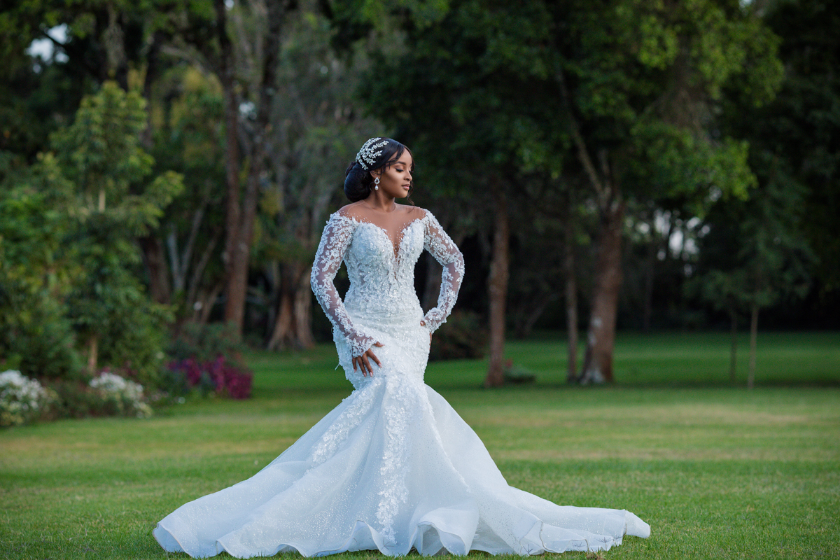 Naishola Garden Wedding Venue :: Airvy Atelier Bride Gown Dress
