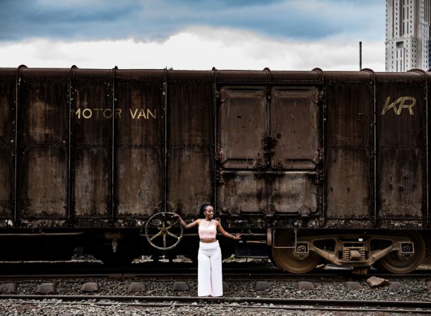 Kenyan Fashion Beauty Editorial :: Kenya Railway Museum Nairobi