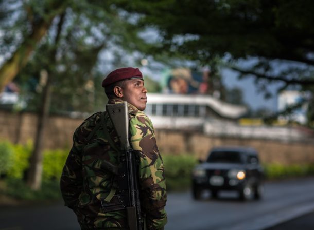 Kenya Police General Service Unit GSU Outdoors Portraits